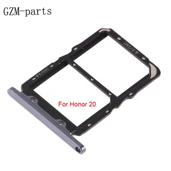 GZM-piezas 1 Pieza Para Huawei Honor 20 20 pro 20i 20 V20 dual SIM Bandeja de la Tarjeta de la Ranura de la Ranura del soporte de Adaptador de Repuesto