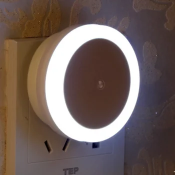 Sensor inteligente de Control de luz LED de la Lámpara del Baño de Luz de Pared de Dormitorio de Bebé Bombilla de Retroiluminación de la luz del Gabinete
