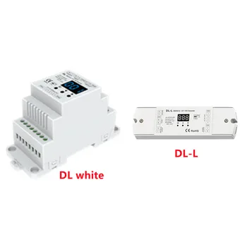 DMX 0/1-10V Decodificador de dirección DMX se puede establecer a través de tubo digital tecla de visualización, o de forma remota a través de un DMX512/RDM consola dimmer controlador de LED