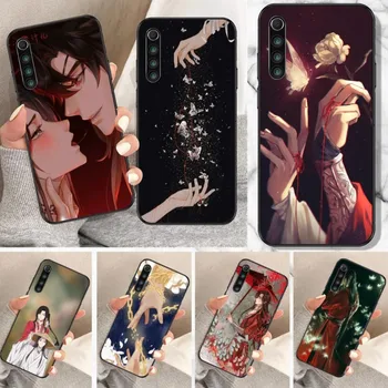 Anime Guan Tian Ci Fu caja del Teléfono Para el Xiaomi Mi 12 11T 9T 10T Lite Pro Ultra Nota 10 Poco F3 F4 X4 GT Negro Suave Cubierta del Teléfono