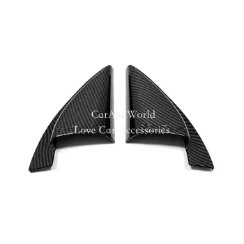Para Hyundai Kona 2017-2020 Interior de la Ventana Triángulo de la Puerta de Un Pilar Marco de Cubierta de Adornos ABS Cromo del Coche-Accesorios de Estilo