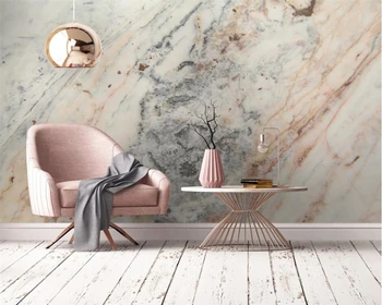 beibehang Personalizado moderno de la personalidad de la pintura decorativa de papel de parede fondo de pantalla gris rosa de piedra simple de fondo