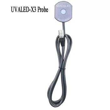 Linshang UVALED-X3 Sonda de rayos UVA LED del Sensor para LS125 UV Medidor de Potencia de Prueba de la Intensidad y la Energía de los rayos UV LED Punto de Luz de Curado UV