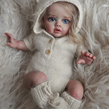 12 Reborn Doll Kits de Vinilo Suave Renacer Muñecas del Bebé Accesorios de BRICOLAJE Juguete Muñeca Partes
