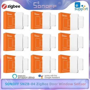 1/20 Pc SONOFF SNZB-04 ZigBee la Ventana de la Puerta Sensor Inteligente de Seguridad en el Hogar Sistema de Detector de Trabajo Con EWelink Aplicación Alexa principal de Google