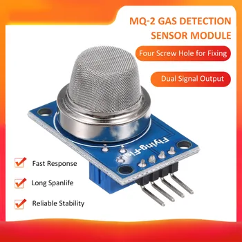 De Gas de humo Módulo del Sensor MQ-2 de GLP Propano Metano Sensor de Hidrógeno de los Gases de Humo Detecta el Módulo de Herramientas de BRICOLAJE
