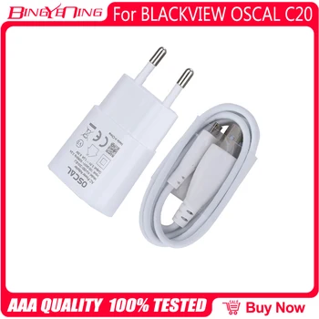 Nuevo Original Adaptador de corriente USB Cargador Para BLACKVIEW OSCAL C20 de Enchufe de la UE de Viaje 5V1.2A TIPO-C Cable USB de Datos de la Línea de Cable de Carga