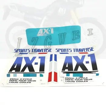 Para Honda AX-1 250 Gráfica Completo de la etiqueta Engomada del Coche Decal Sticker Tanque de Combustible de la Motocicleta Off-road Dirtbike Calcomanía