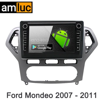 Para Ford Mondeo 2007 2008 2009 2010 Carplay Android 14 Radio de Coche Multimedia Reproductor Estéreo de WiFi GPS de Navegación 360 Cámaras