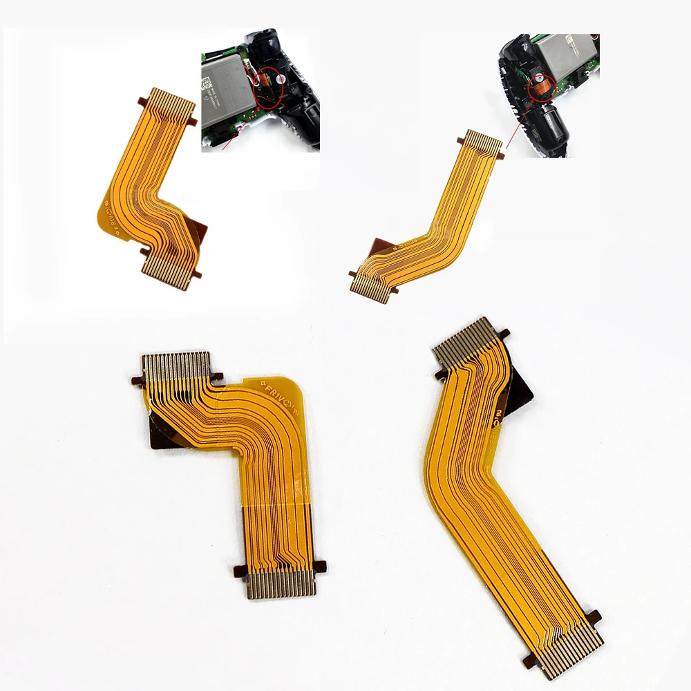 Para PS5 Controlador Botón de la Manija a la Izquierda a la Derecha L2 R2 Motor Conectar la Cinta Flex Cable de Repuesto Para Dualsense 5 Toque el Cable de Cinta - 0