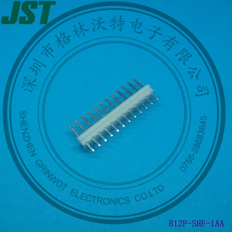 Alambre de la Junta de Crimpar Conectores Estilo, Con la fijación del Dispositivo Desconectador Tipo,12 Pin,2.5 mm,B12P-SHF-1AA,JST - 0