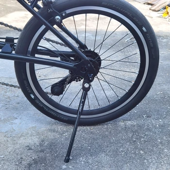 Soporte para Plina Tline Brompton Plegable Bicicleta Especial de Fibra de Carbono Pie de Apoyo