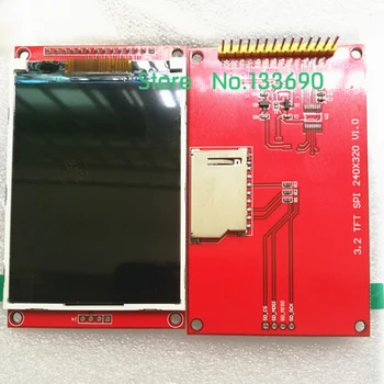 3.2 pulgadas TFT LCD de Pantalla del Módulo de Ningún Panel Táctil ILI9341 Chip 240(RGB)*320 Interfaz Serial SPI (9 IO) 240*320 De 2560 R3