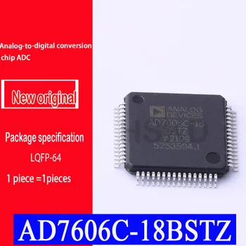 Nuevo original spot AD7606C-18BSTZ módulo de chips de conversión ADC LQFP - 64 de 8 Canales Diferenciales DAS con 18 Bits, Bipolar