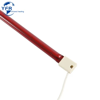 Ruby infrarrojos tubo de calefacción es necesario para la sinterización de la línea de producción