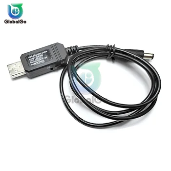 USB Power Boost Cable de 5V CC de 9V, 12V Paso del Módulo de Convertidor de Cable del Adaptador de 800MA Móvil de Conexión de la Alimentación del Router por Cable