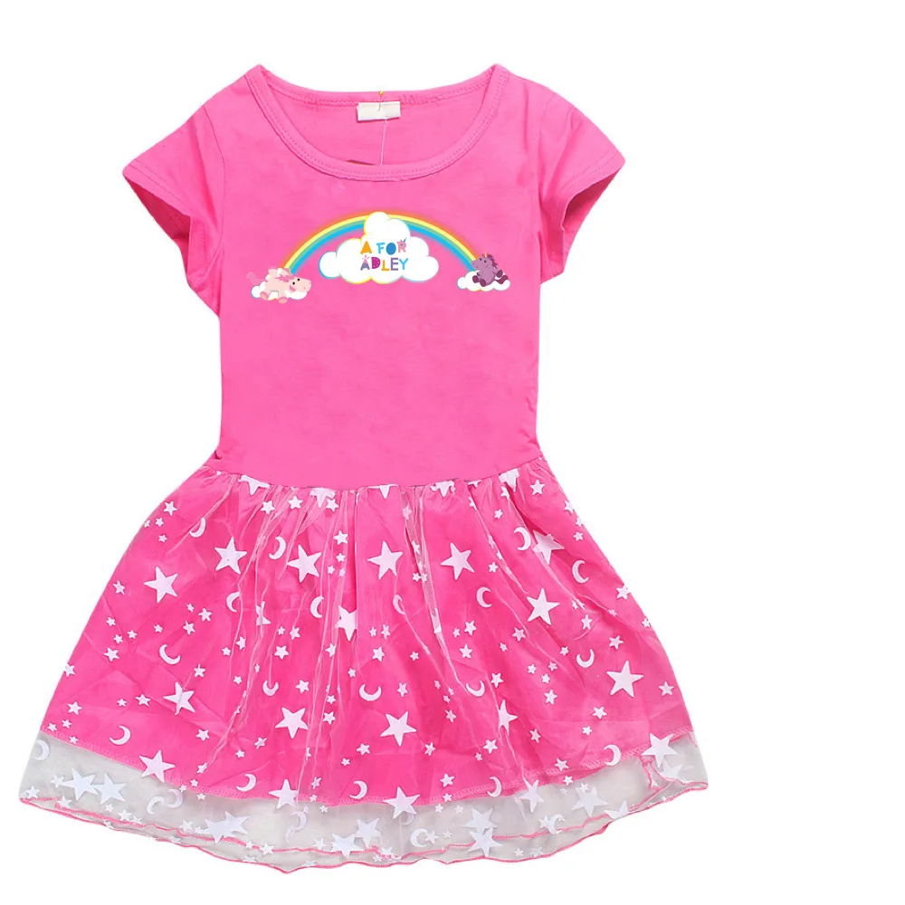Nueva 3D vestidos de Diferentes estilos de los vestidos para Adley Niñas Ropa de Verano vestido de bebé niña clothse vestido de los niños para las niñas - 1