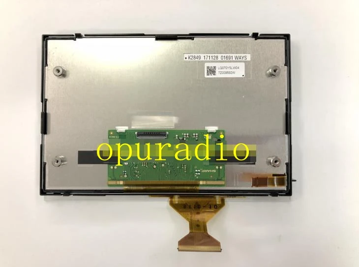 Nuevo LQ070Y5LW04 de 7 pulgadas Con Pantalla LCD táctil para el Coche de Toyota de Navegación piezas de audio - 1