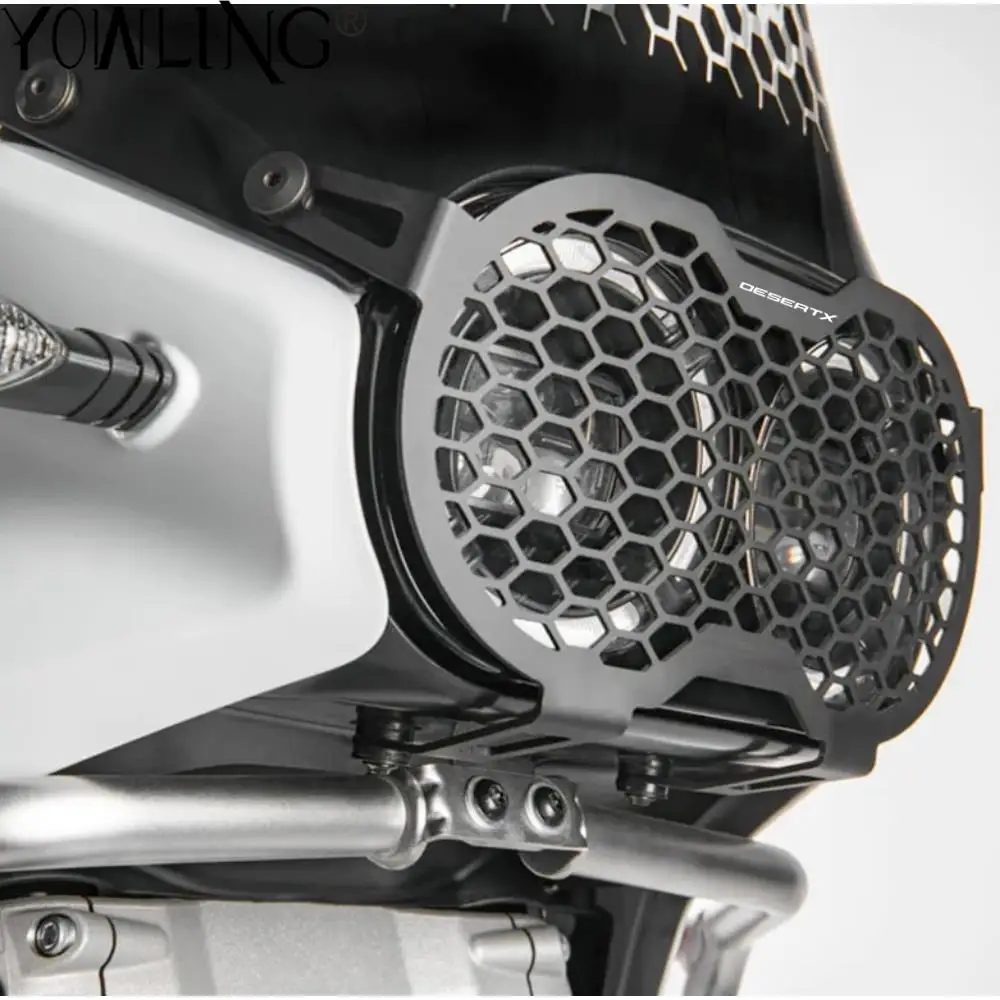 Nuevo Para Ducati DesertX Desierto X 2022 2023 Accesorios De La Motocicleta Faro Delantero De La Guardia Protector De La Cabeza De La Lámpara De Luz De La Cubierta Del Protector De - 1