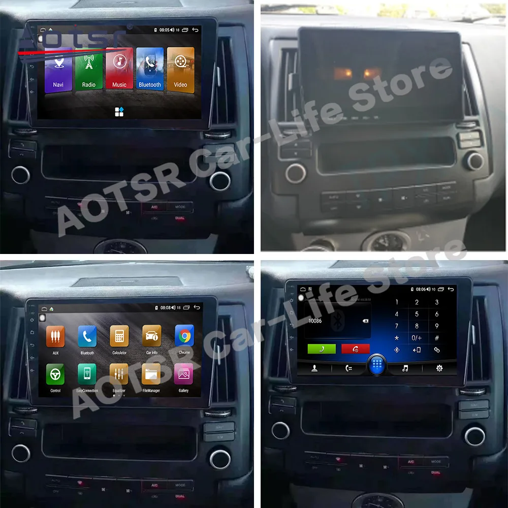 La Radio del coche Android 12 De Infiniti FX FX35 FX45 FX37 2003 2004 2005 2006 Navegador GPS Multimedia Reproductor de Vídeo Auto Estéreo de la Unidad de - 1