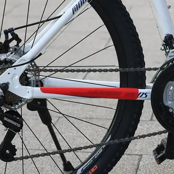 Conveniente Cuadro De La Bicicleta Protector Ligero Resistente A Los Arañazos Flexibilidad Protector De Cuadro De Bicicleta De Ciclismo Suministros