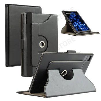 360 Grados de Rotación Funda para Samsung Galaxy Tab A8 10.5 LTE SM-X205 Wi-Fi SM-X200 Tablet Cubierta Magnética Caso con Correa de Mano