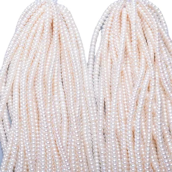 Natural de agua Dulce Collar de Perlas de la Madre de la Cadena de 9-10mm Delgada Mantou Ronda Impecable de las Mujeres del Encanto de la Celada de Mayoristas de Regalo