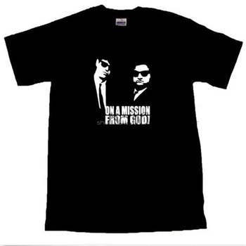Blues Brothers Fresco de la CAMISETA de TODOS los TAMAÑOS # Negro hombres de negro de la camiseta de la moda de verano macho tee-shirt de algodón tops sbz5369