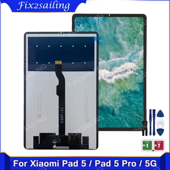 Original pantalla LCD de Pantalla Para Xiaomi mi Pad 5 / Pad 5 Pro / 5G LCD de Pantalla Táctil Digitalizador Asamblea Panel de Vidrio Piezas de Repuesto