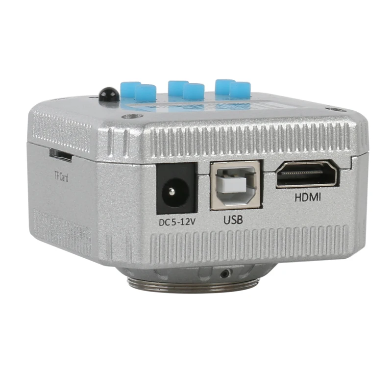 30MP 1080p HDMI USB de Vídeo Digital Microscopio de la Cámara de 130 X de Zoom C Montaje de la Lente Ajustable Giratorio Soporte Para la Soldadura del PWB de Detección de - 2