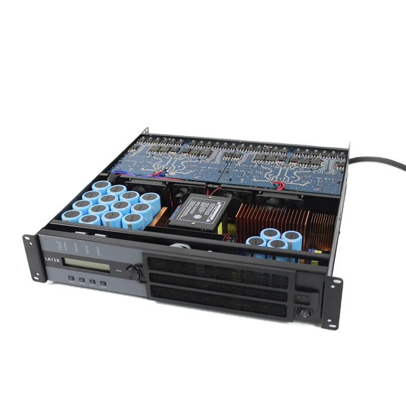 Conecte El Equipo de Control de DSP Amplificador Clase TD 4 Canales de 2200 Vatios - 2