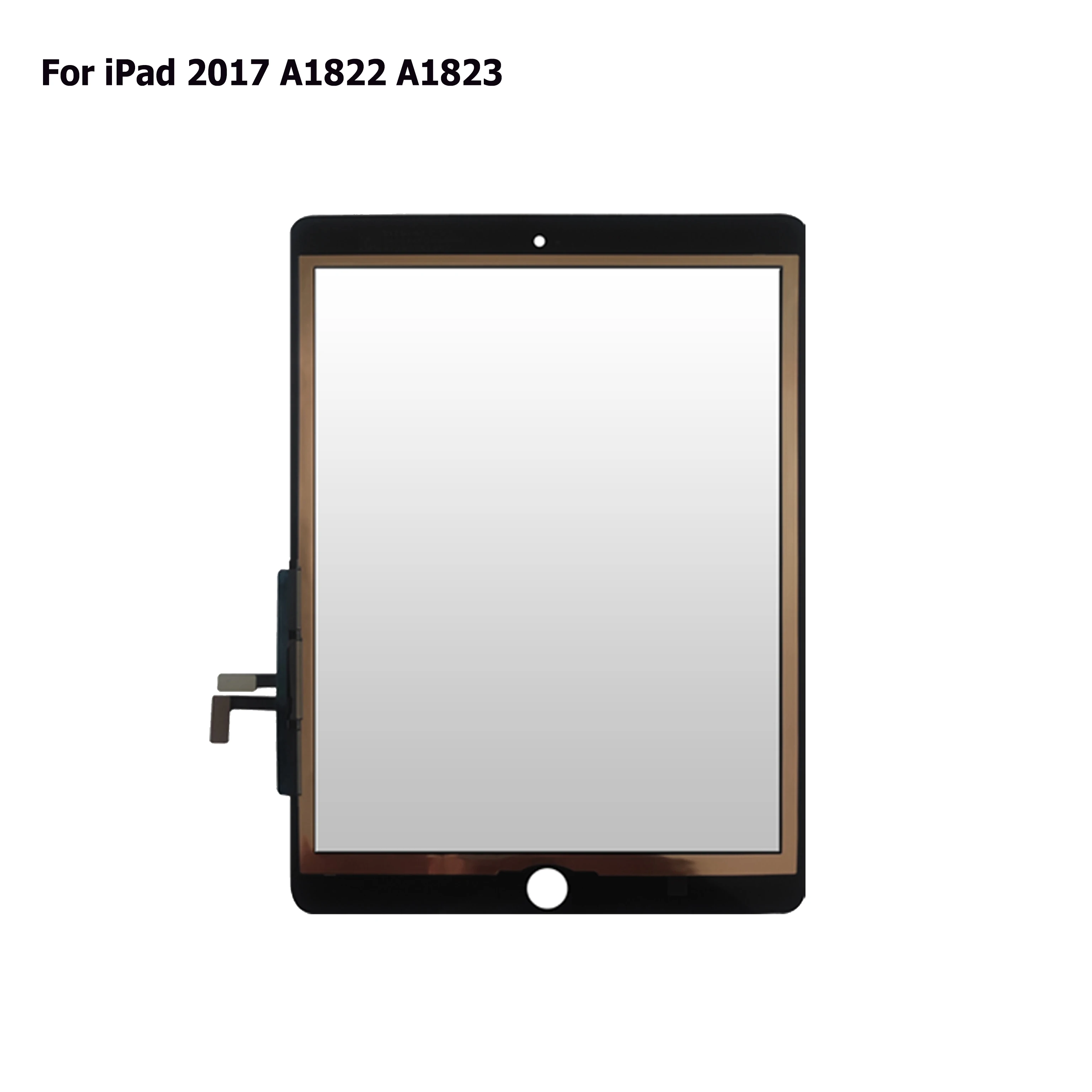 9,7 pulgadas Para el iPad 2017 Digitalizador de Pantalla Táctil Para el iPad de 9,7 2017 A1822 A1823 Vidrio de la Pantalla del Panel Táctil del Reemplazo de Envío Gratis - 2