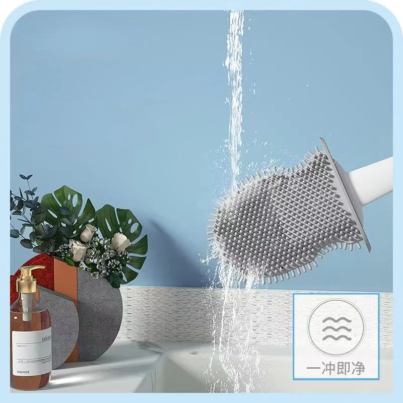 Xiaomi Mijia de Silicona Cepillo para WC Accesorios de Desague del Inodoro Cepillo de Pared de Herramientas de Limpieza de Accesorios de Baño - 2