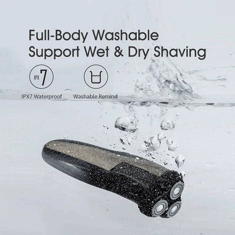 ENCHEN BlackStone 5s máquina de afeitar Eléctrica de Afeitar Para los Hombres IPX7 Impermeable Recargable de Afeitado de la Barba de la Máquina Inteligente de Control de Bloqueo de Viaje - 2