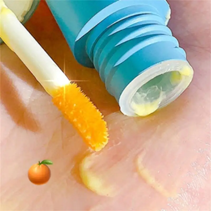 Vitamina C Natural Bálsamo de Labios Hidratante de Larga duración barra de labios Reducir el Labio Fino de la Línea Anti-Cracking Hidratación Refrescante Cuidado de los Labios - 2