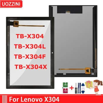 Toque la Pantalla Para Lenovo Tab 4 TB-X304L TB-X304F TB-X304N/X X304 Panel de la Pantalla LCD Digitalizador de Reemplazo del conjunto