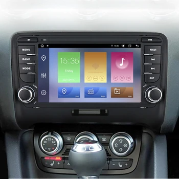 Carplay+Auto Android 12 2 DIN coche sistema inteligente Para audi TT MK2 8J 2006 - 2014 de la Radio del Coche coche reproductor multimedia botón de la vuelta