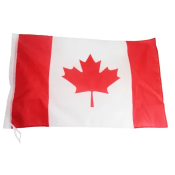 3 pies x 2 pies de Canadá Bandera de Poliéster de la Hoja de Arce de Canadá Bandera 96x64cm bandera al aire libre de Interior de la bandera