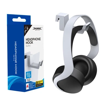 Para PS5 Accesorios Auriculares Montaje en Soporte para Playstation 5 de la Consola Anti-Slip Gaming Headset Percha Titular de Auriculares Gancho