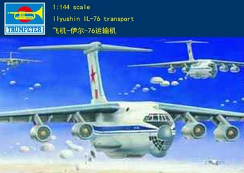 El trompetista 03901 1/144 Ilyushin IL-76 de Transporte