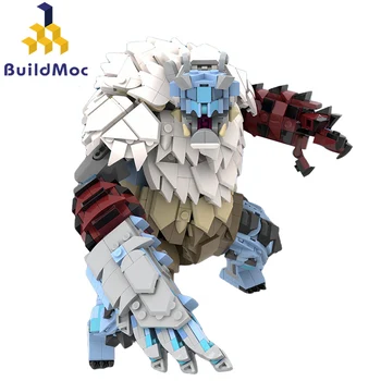 Buildmoc Monstruo Goss Harag Huntered Monstruos de Nieve MOC Conjunto de Bloques de Construcción de Kits de Juguetes para los Niños Regalos de Juguetes 1143PCS Ladrillos