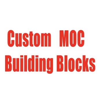 Wubawu Personalización MOC Hecho a medida de la Construcción de Conjuntos de Bloques de Construcción Personalizada de los Ladrillos de Parte Compatible con lego Personalizado MOC
