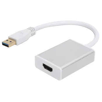 USB para Interfaz Multimedia de Alta Definición Adaptador con la Unidad de Pantalla extendida DeviceSilver Gris