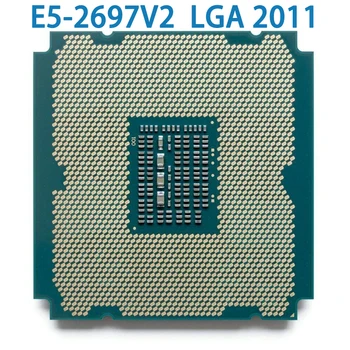 E5-2697V2 E5 2697v2 E5 2697 v2 2.7 GHz Usado de Doce núcleos de Veinte-cuatro-Hilo de Procesador de la CPU de 30M de 130W LGA 2011