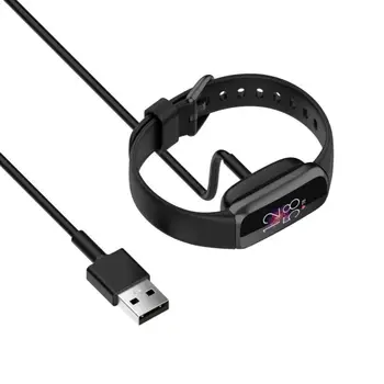 100cm de Cable del Cargador para Fitbit Charge 5 Smartwatch de Carga USB Cable del Cargador Para Fitbit Luxe/Edición Especial de Lujo
