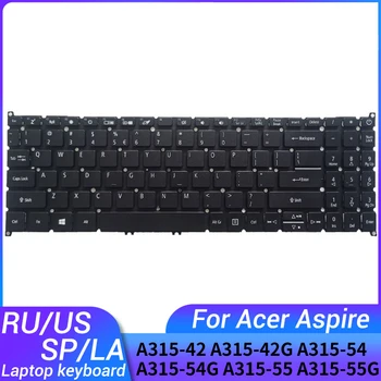 NUEVA ruso/US/español/Latin teclado del ordenador portátil PARA Acer Aspire 3 A315-42 A315-42 A315-42-R96C A315-54 A315-54G A315-55 A315-55G