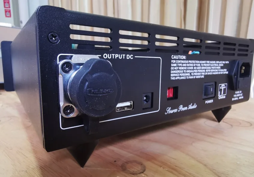 SR-100 super alta corriente de una sola fuente de alimentación para la radiodifusión digital, la Raspberry Pi, audio y video, routers, equipos de audio, - 4
