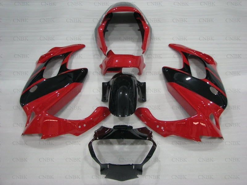 Cuerpo Kits para Honda VTR1000F 97 98 VTR 1000F Carrocería 99 00 para Honda VTR1000F Carenado Moto 1995 - 2005 Rojo Negro - 4