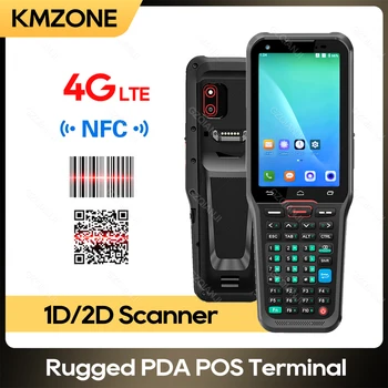 4G Android de 10 PDA de Mano Robusto PDA QR, código de Barras 1D/2D Honeywell Scanner Teclado de la Pantalla Táctil NFC Inalámbrica Bluetooth