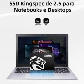 10PCS KingSpec SATA3 2.5 128GB 256GB SSD de 512 gb de Disco HDD SATA III de 120GB 240GB Disco Duro Interno para Portátil de Escritorio
